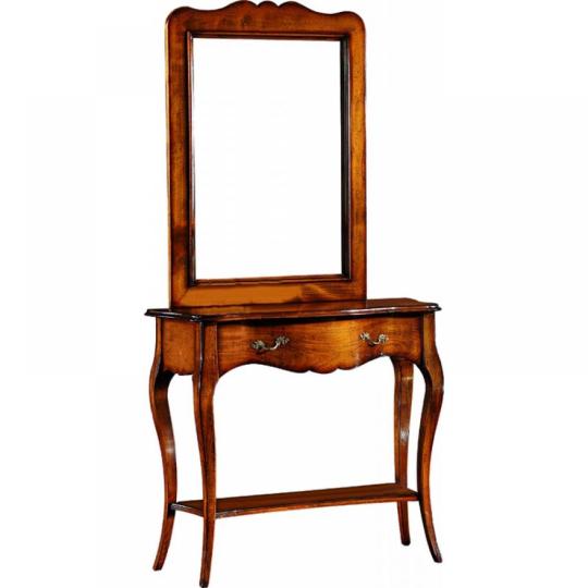 elegantny konzolovy stolik so zrkadlom klasicka vila leskly lj v keramickom die orech ceresna masiv konzola na stenu uzka interierovy dizajn stolik la meridiana budapest predajna.jpg